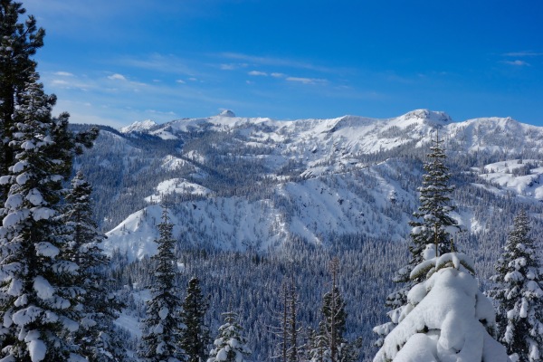 The Pacific Crest on Tuesday morning, March 8.