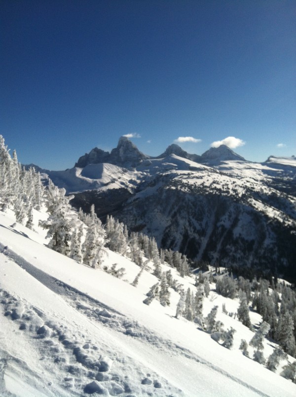 The Grand Teton as seen from Targhee.