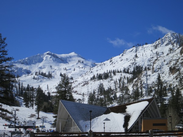 The Light Towers and Headwall are caked.