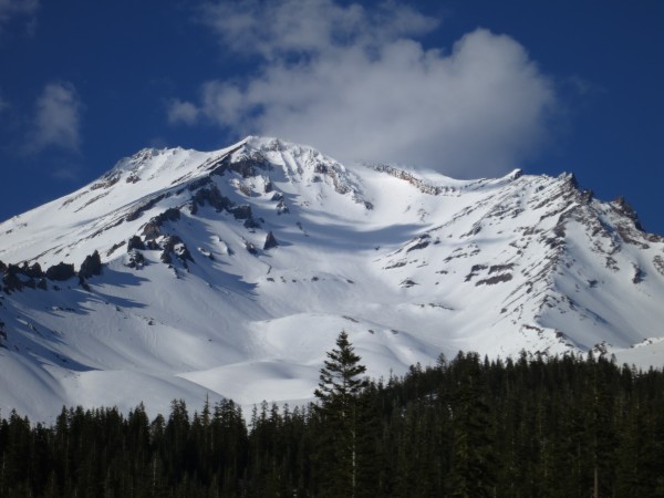 Mt. Shasta on April 12, 2014.  