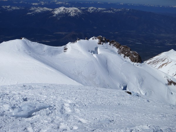 Whitney Glacier as seen from the top of Misery Hill.