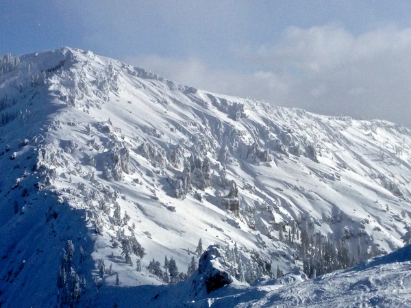 The west face of Mt. Lincoln.