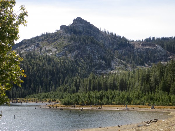 Eureka Peak and Eureka Lake.