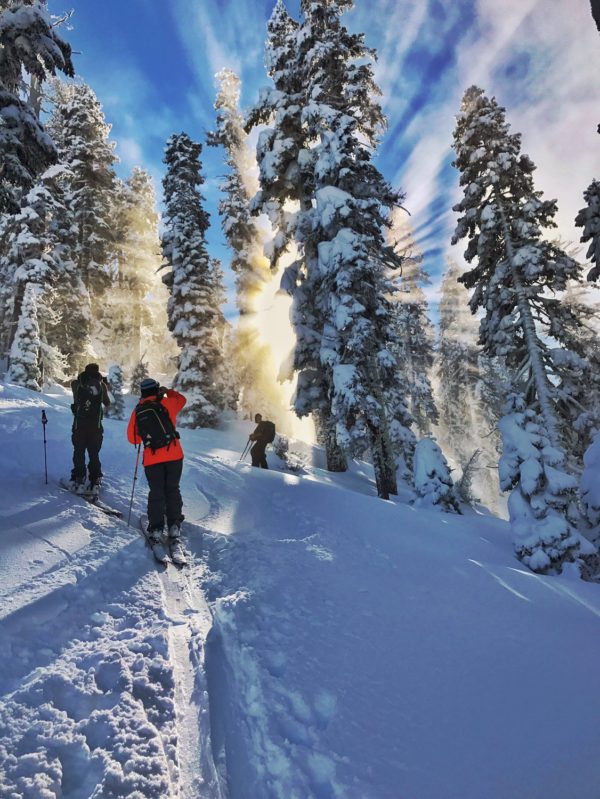 Spiritual moments in the backcountry over MLK weekend.