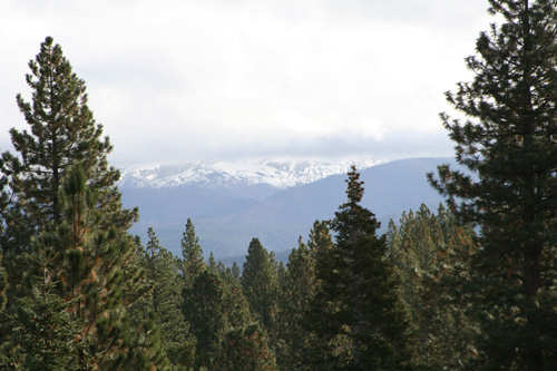 Snow in Tahoe, October 4, 2008